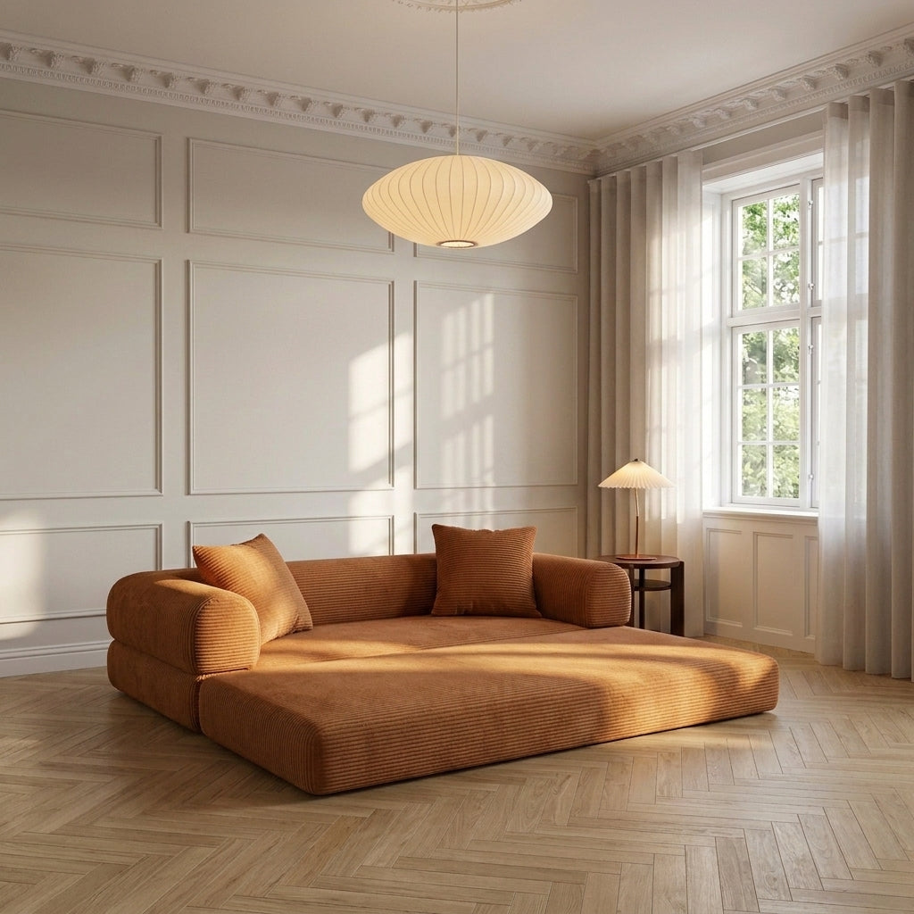 milo sofa - copper