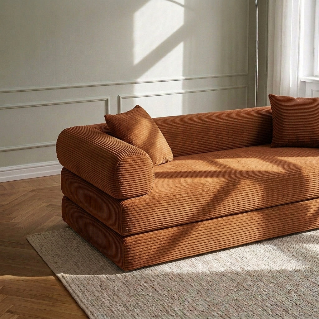 milo sofa - copper