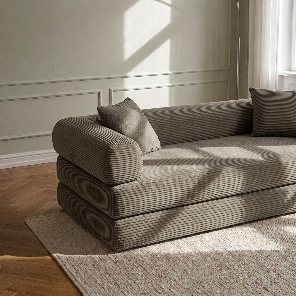 milo sofa - mushroom