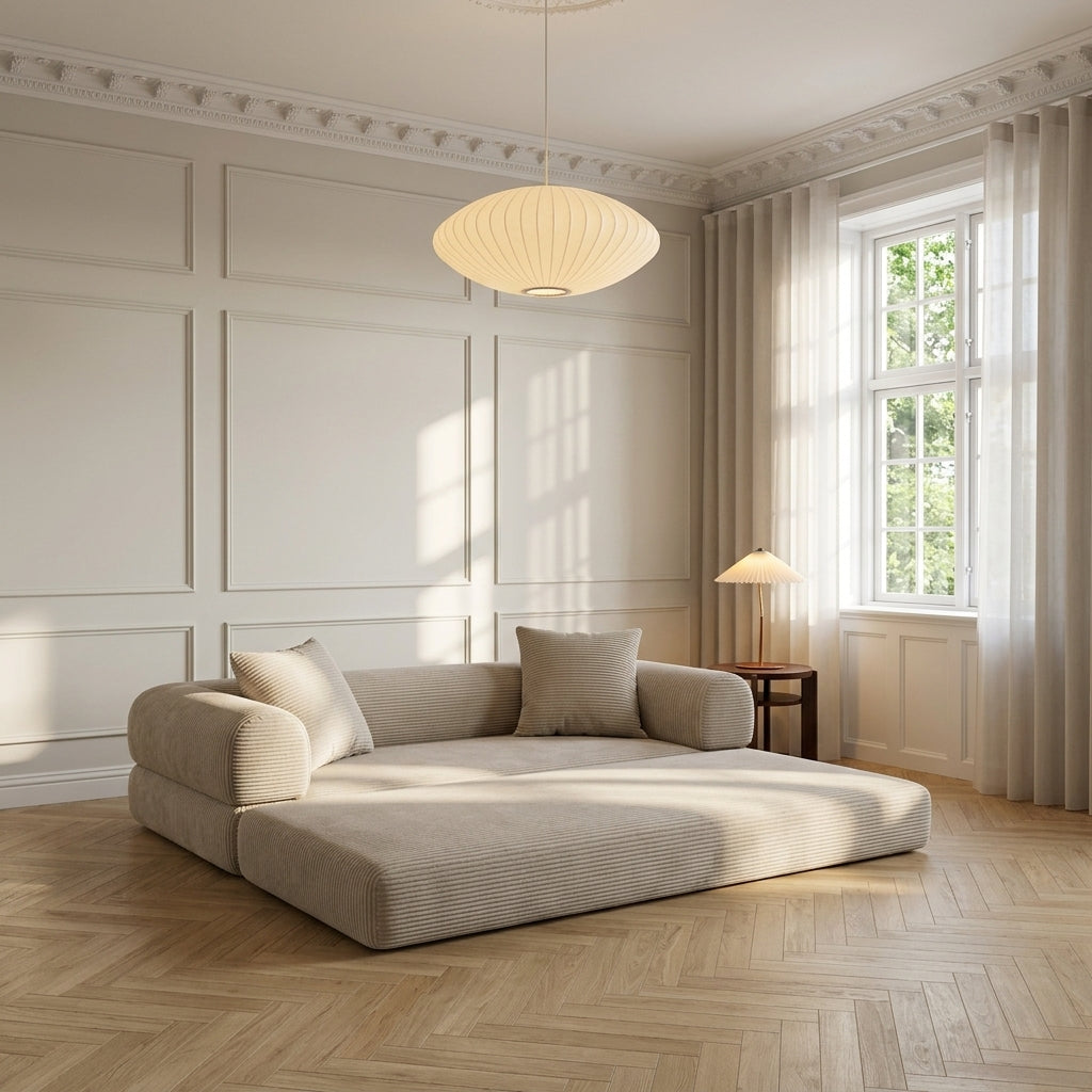 milo sofa - oatmilk