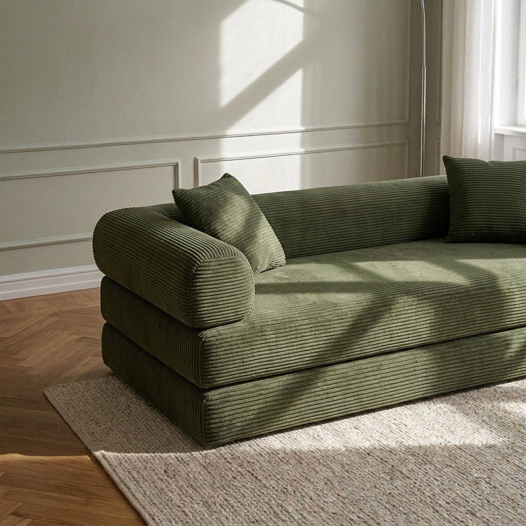 milo sofa - thyme